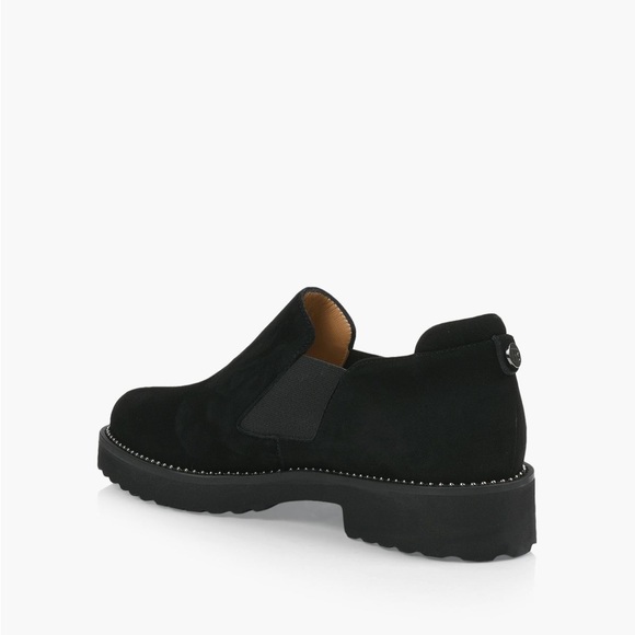 Black suede loafers. Like new! - Picture 1 of 5